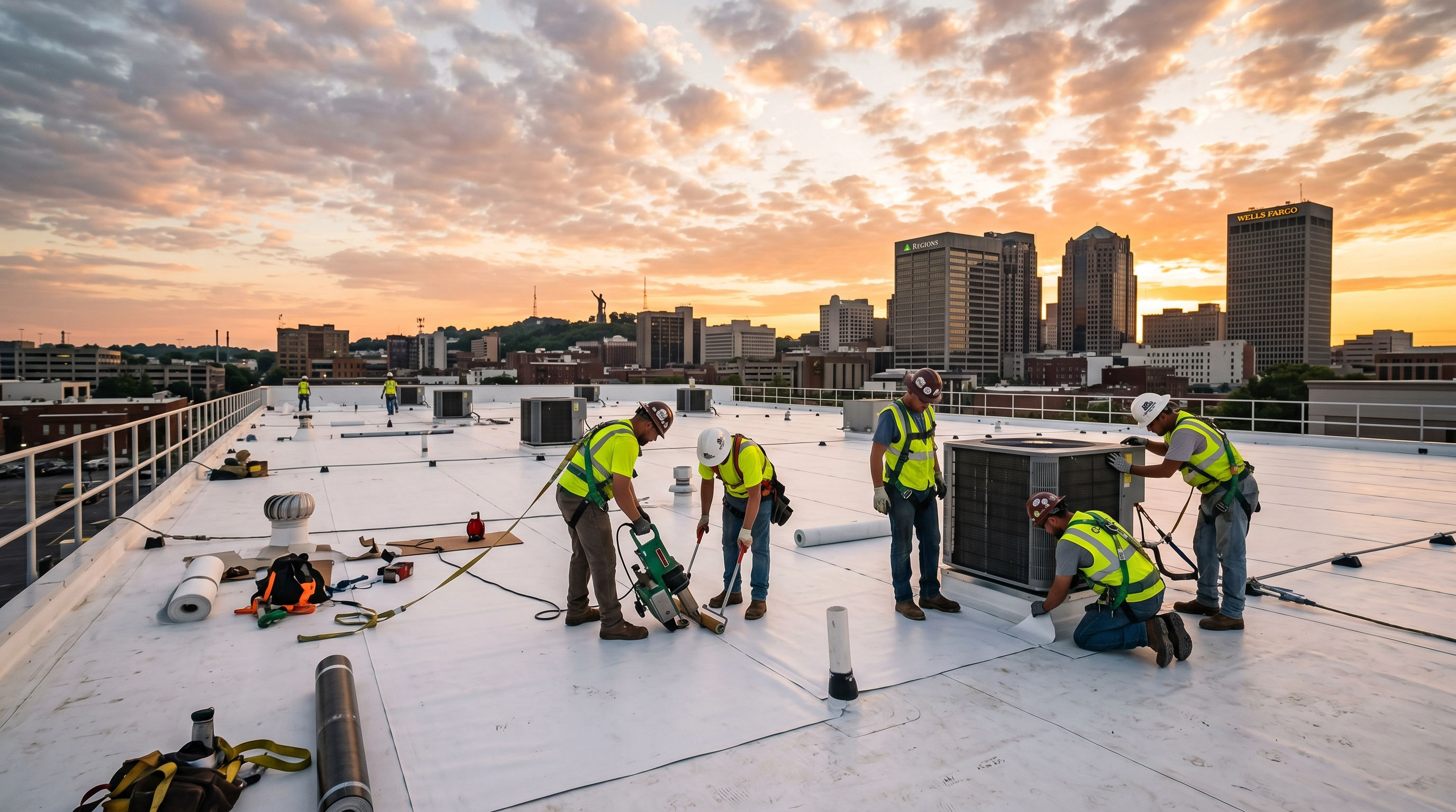 What Is TPO Roofing and Is It Right for Your Birmingham Commercial Building?