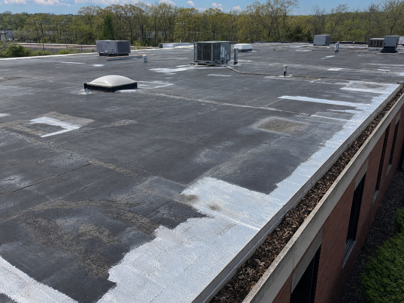 Before: EPDM project in Shelby County